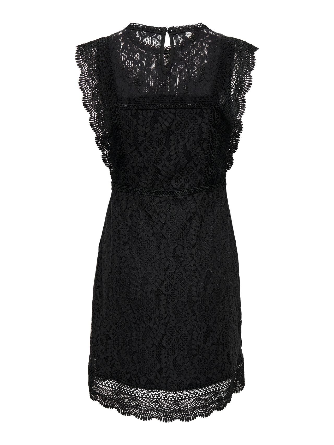 ONLY mini Lace Dress -Black - 15255736