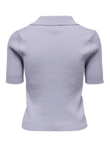 ONLY Polo manches courtes Pull en maille -Cosmic Sky - 15255862