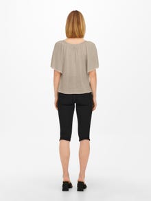 ONLY O-Neck Pullover -Chateau Gray - 15255918