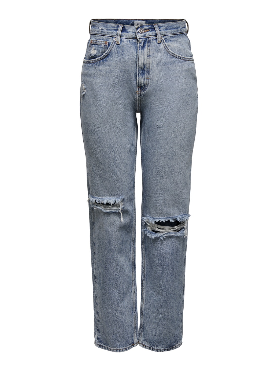 ONLY ONLInc Robyn Life X high waisted jeans -Light Blue Denim - 15255943