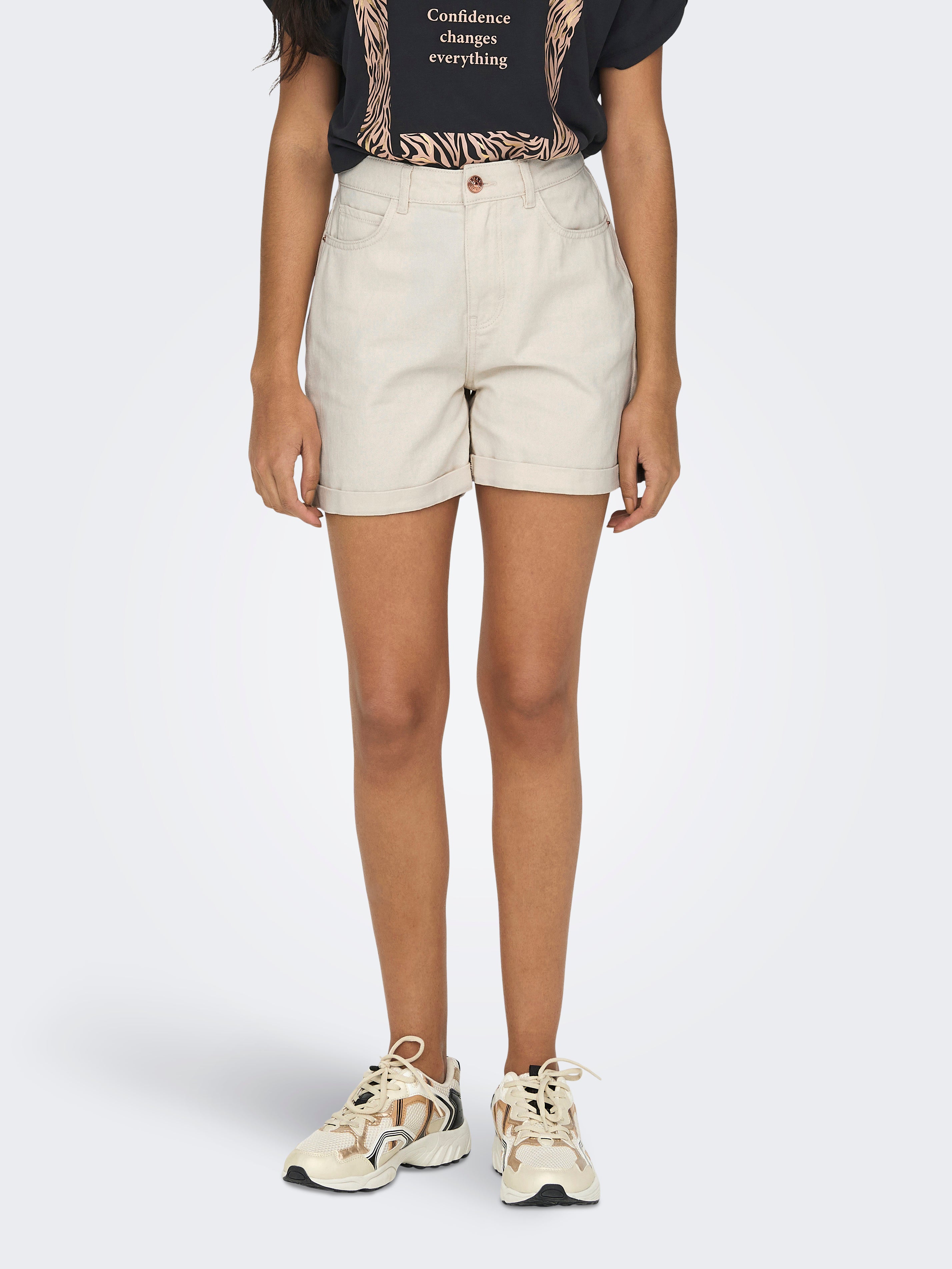 Short mom taille discount haute