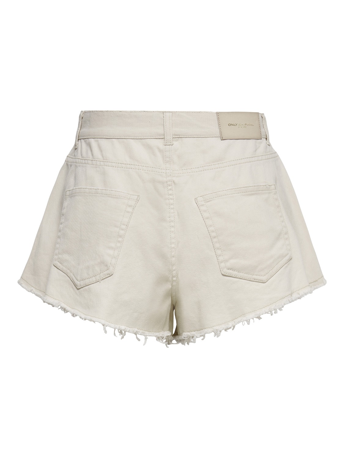 ONLY Orné de perles Shorts en jean -Whitecap Gray - 15255970