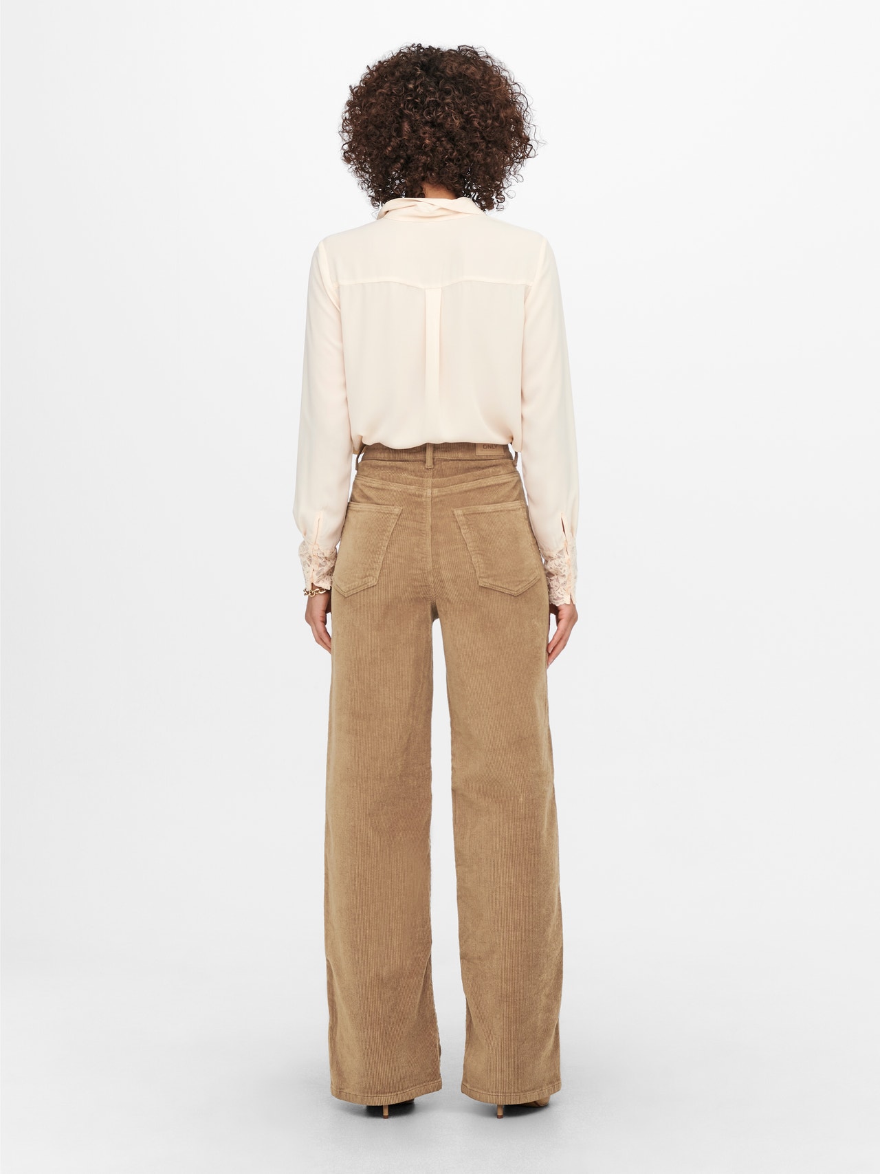 ONLY Corduroy Broek -Toasted Coconut - 15256054