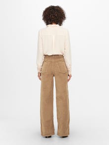 ONLY Corduroy Trousers -Toasted Coconut - 15256054