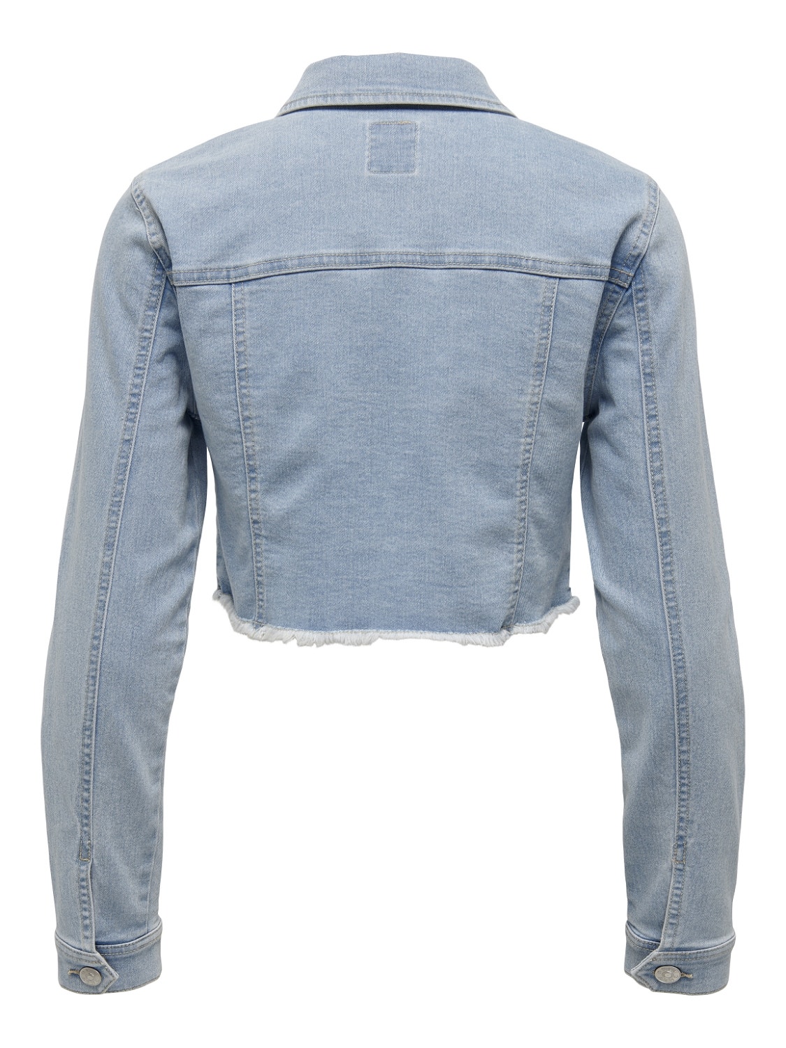 ONLY Spredt krage Mansjettknapper Jakke -Light Blue Denim - 15256098