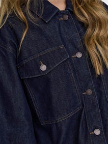 ONLY Denim jacket with buttons -Dark Blue Denim - 15256103