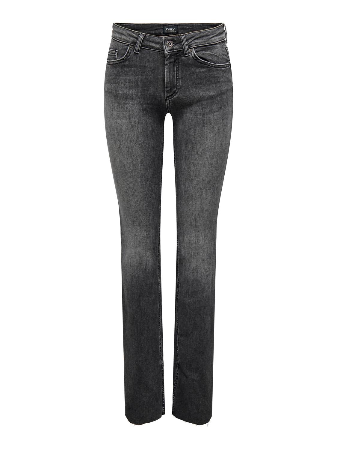 Thumbnail - Onlblush Hohe Taille Ausgestellt Jeans
