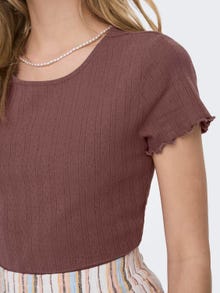 ONLY Solid colored top -Rose Brown - 15256154