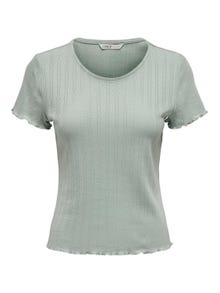 ONLY Solid colored top -Jadeite - 15256154