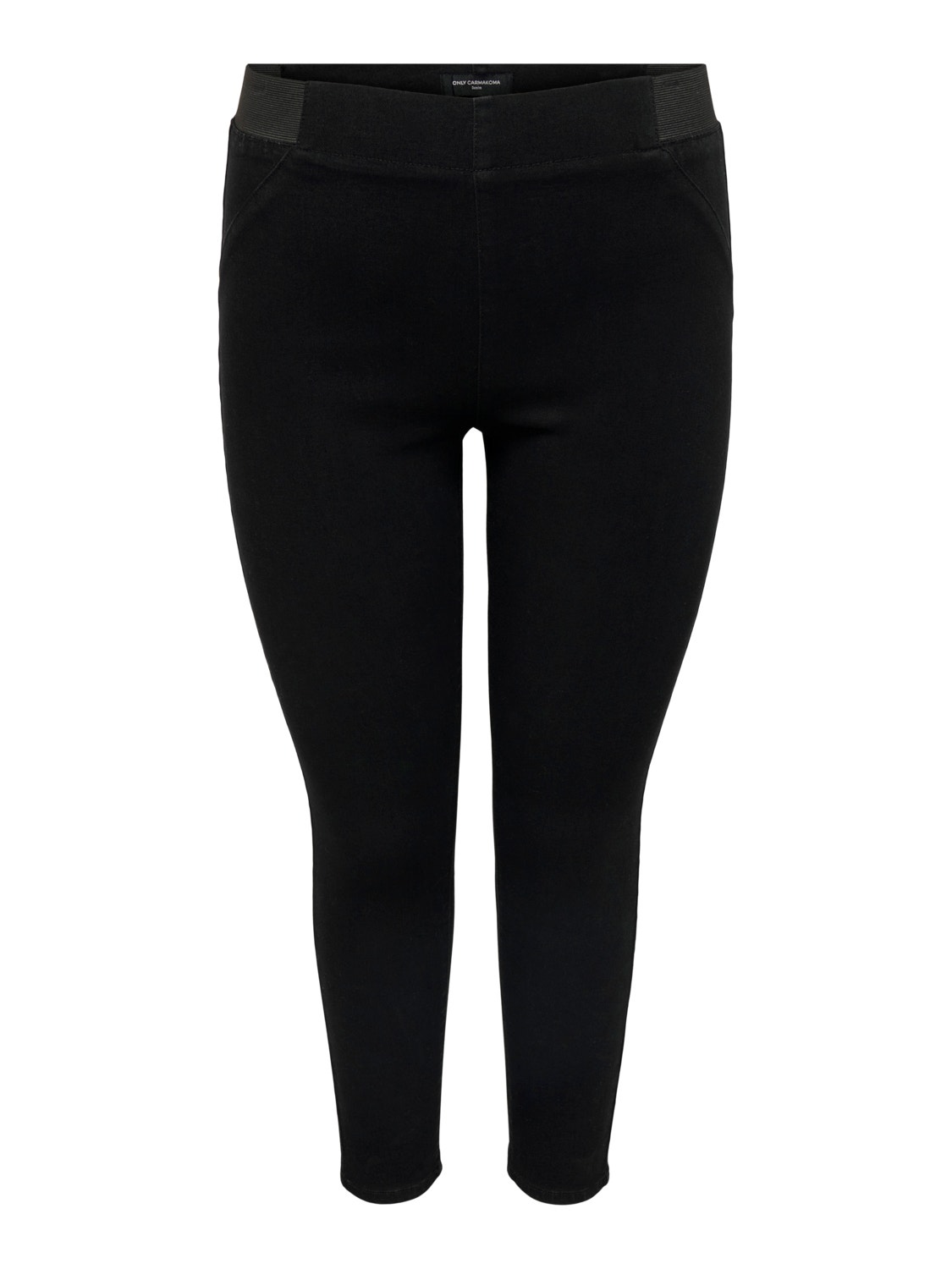 ONLY CARSally high-waist Skinny jeans -Black - 15256289