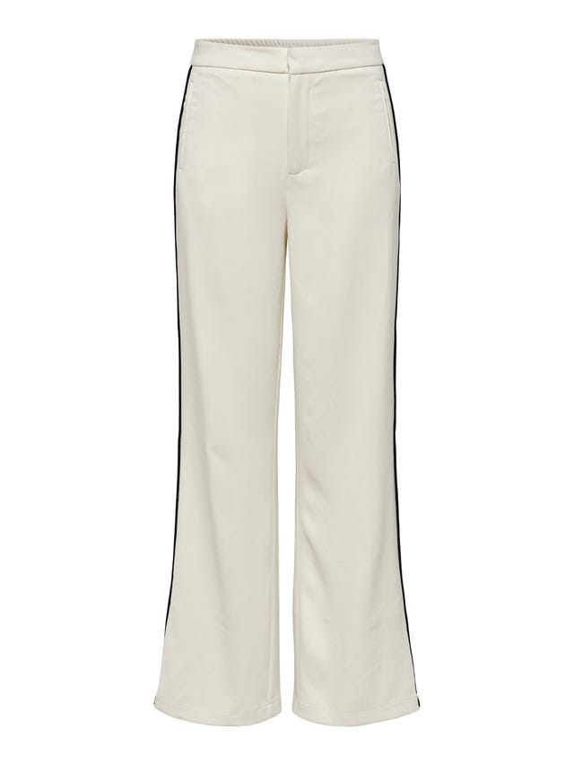 ONLY Highwaisted side panel Trousers - 15256350