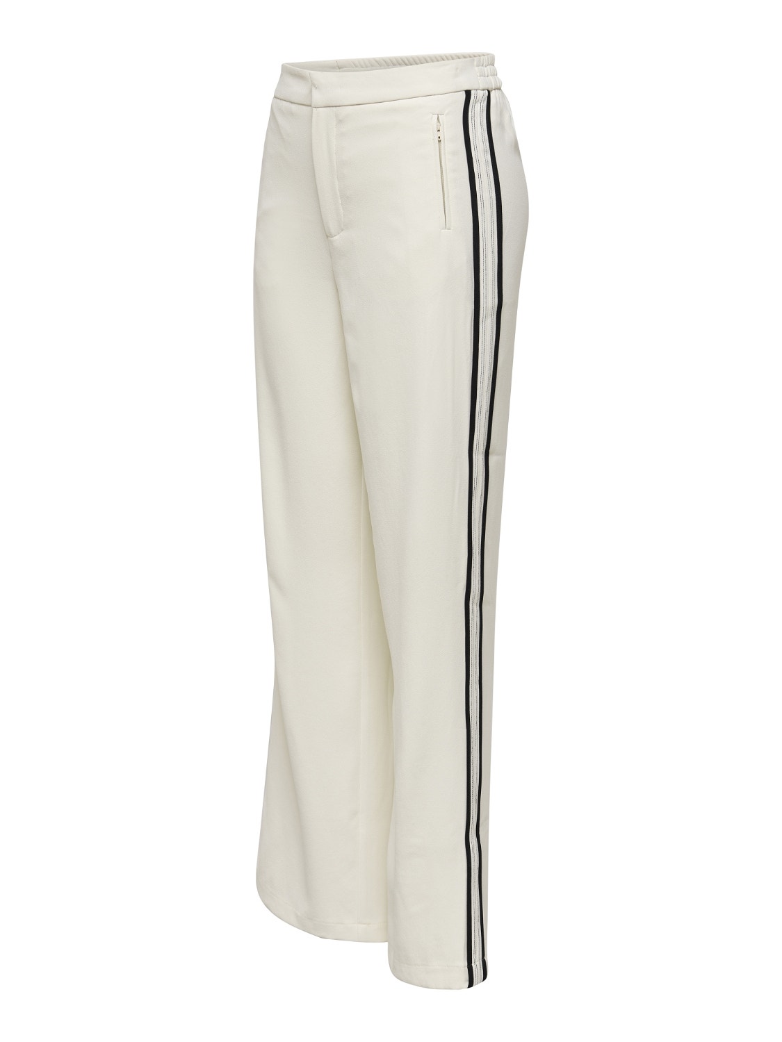 ONLY Stretch Fit High waist Elasticated hems Trousers -Eggnog - 15256350