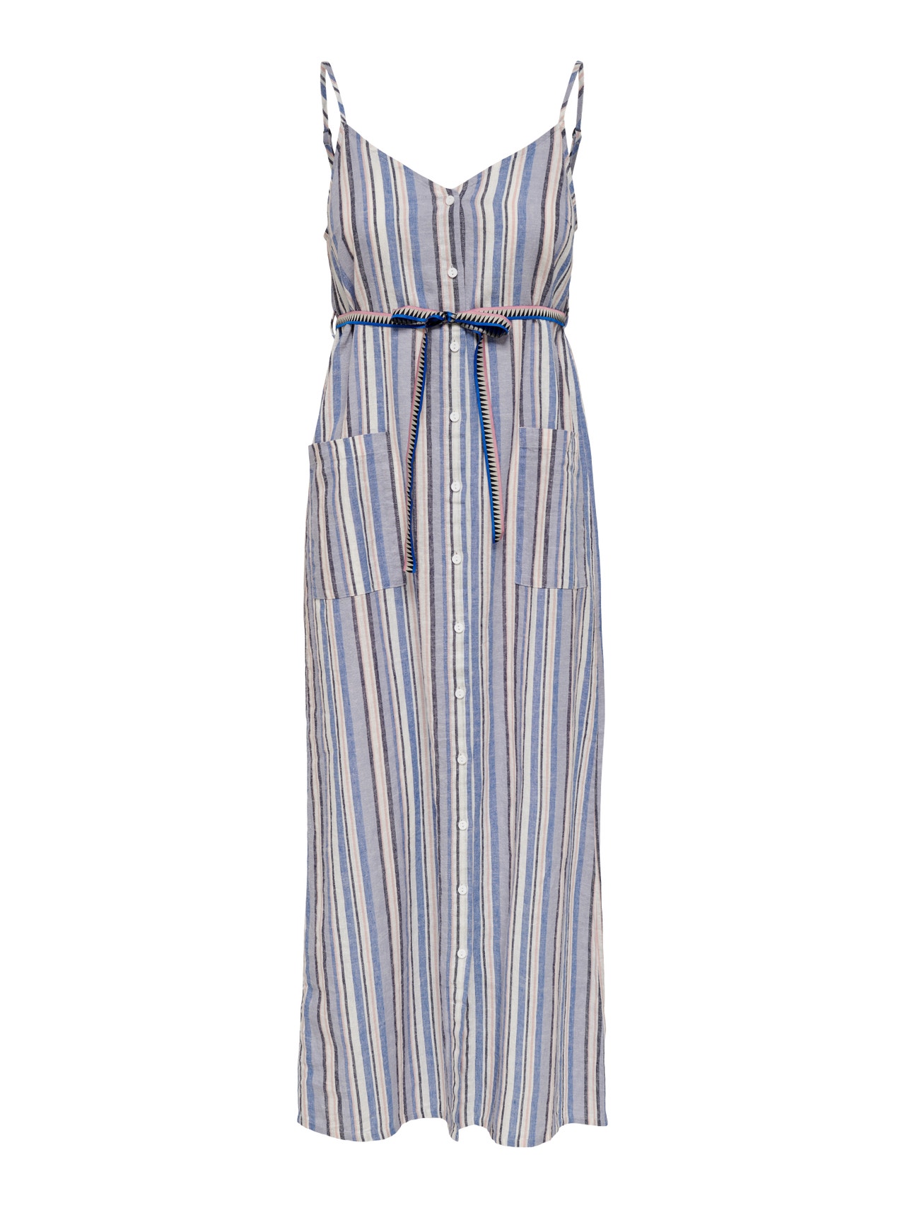 ONLY Regular Fit V-Neck Long dress -Ultramarine - 15256357