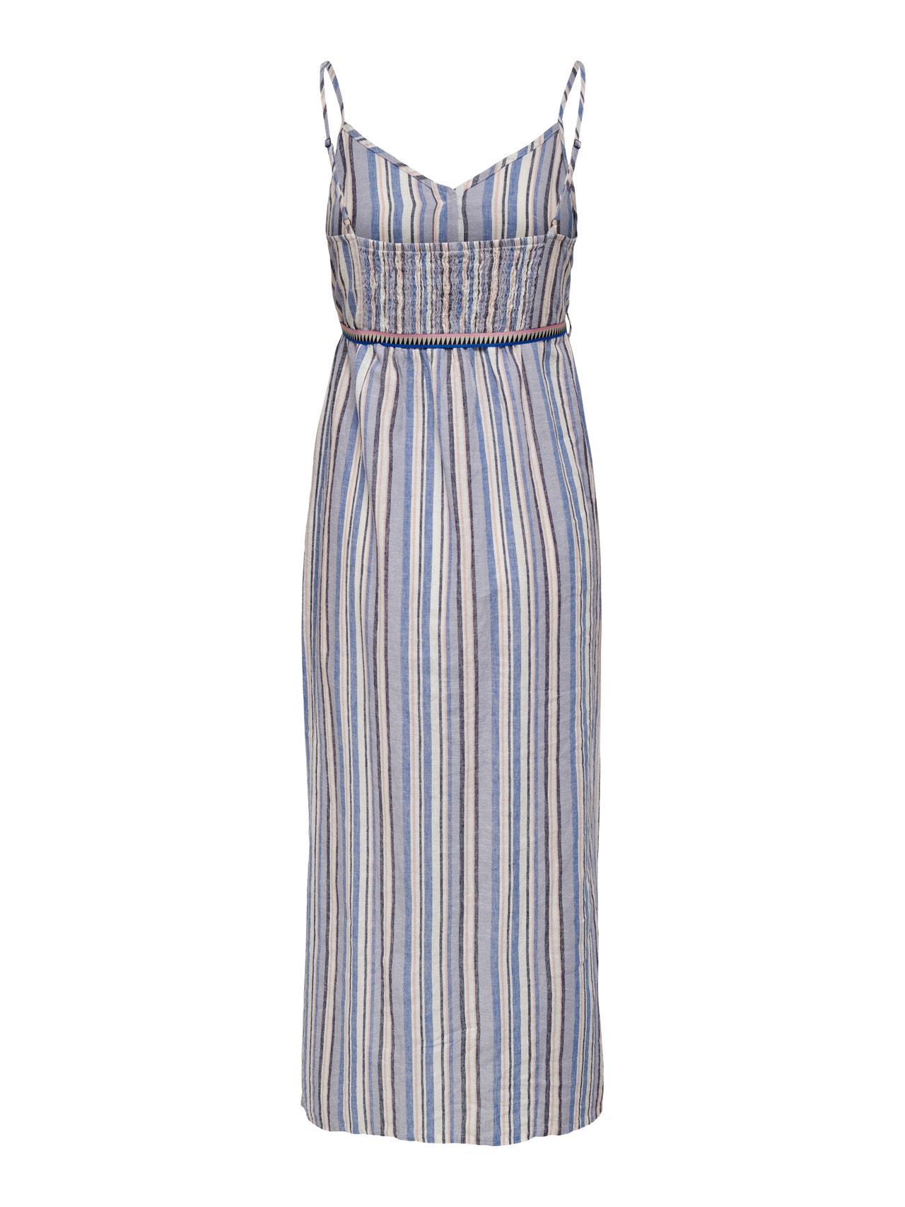 ONLY Normal geschnitten V-Ausschnitt Langes Kleid -Ultramarine - 15256357