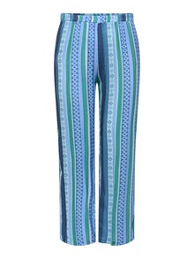 ONLY Regular Fit Regular waist Trousers -Island Green - 15256365