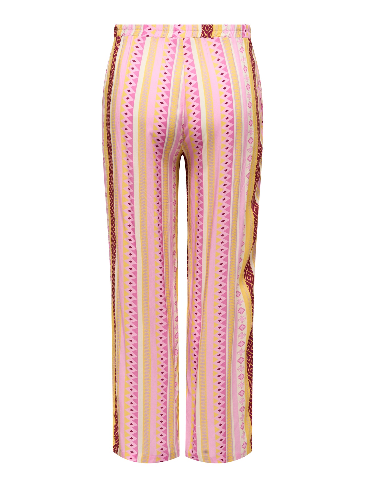 ONLY Normal geschnitten Mittlere Taille Hose -Prism Pink - 15256365