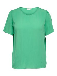 ONLY Regular Fit O-Neck Top -Marine Green - 15256424
