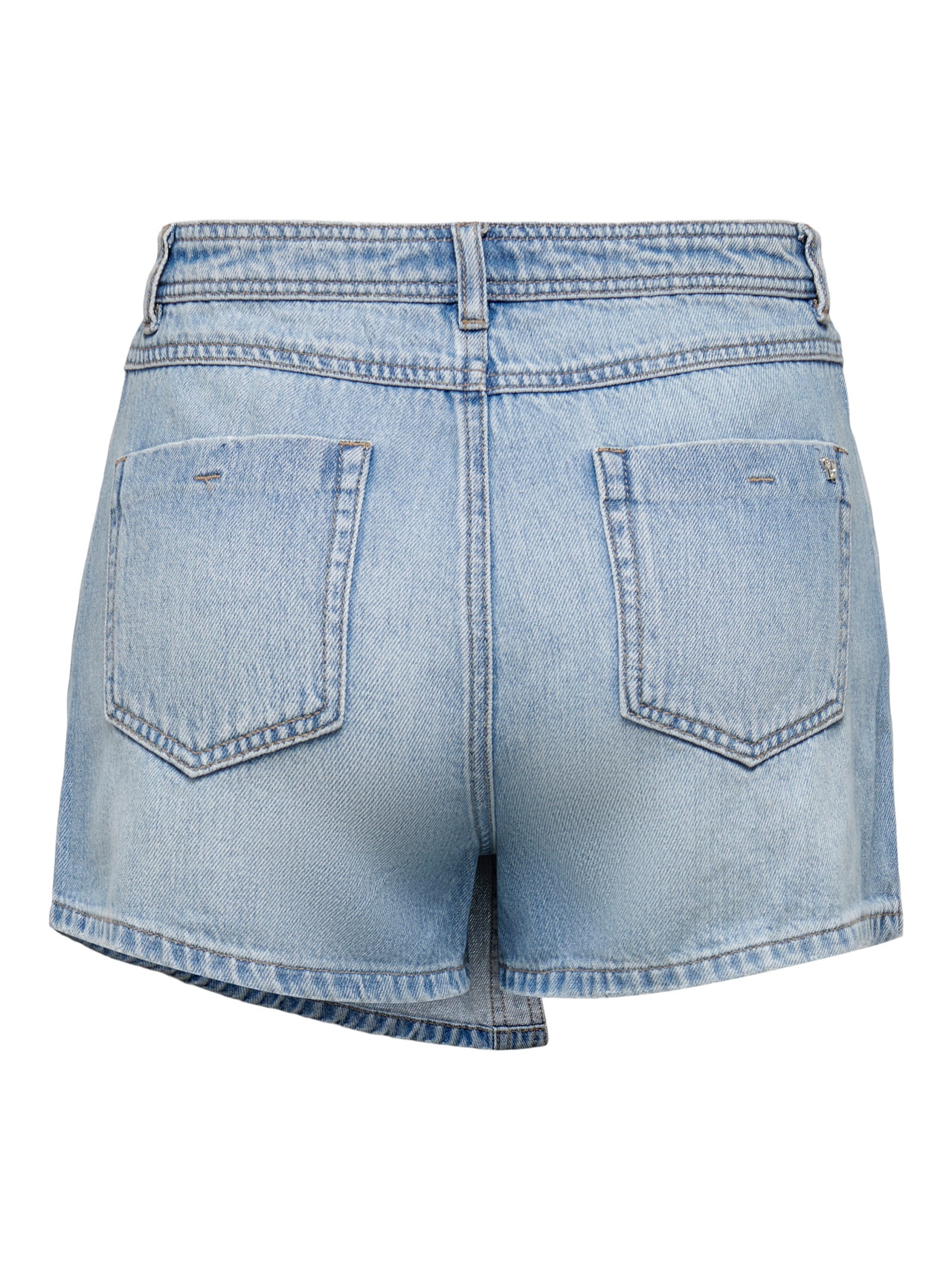 ONLY Jupe mini Taille moyenne -Light Blue Denim - 15256608