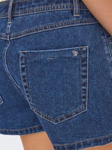 ONLY Keskmine vöökoht Miniseelik -Dark Blue Denim - 15256608