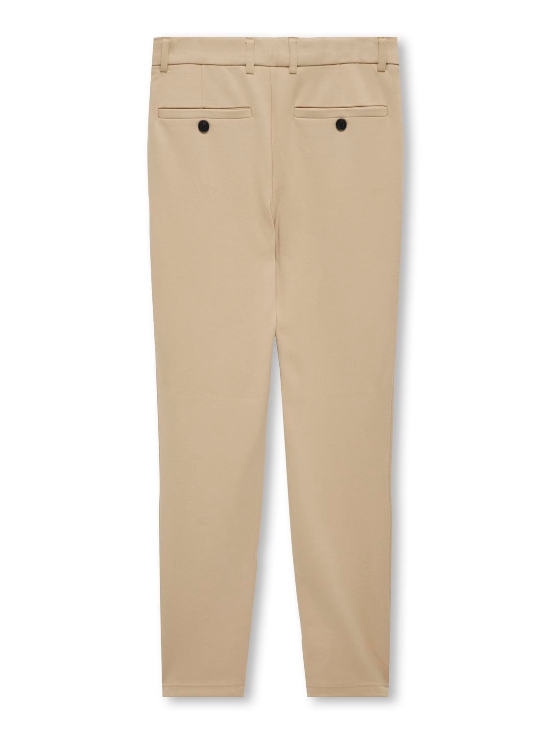 ONLY Solid colored Trousers -Irish Cream - 15256667