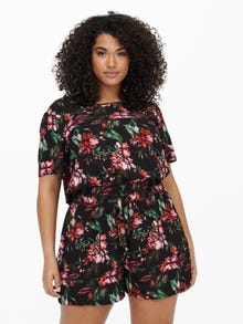 ONLY Curvy Short Sleeved Top -Black - 15256699