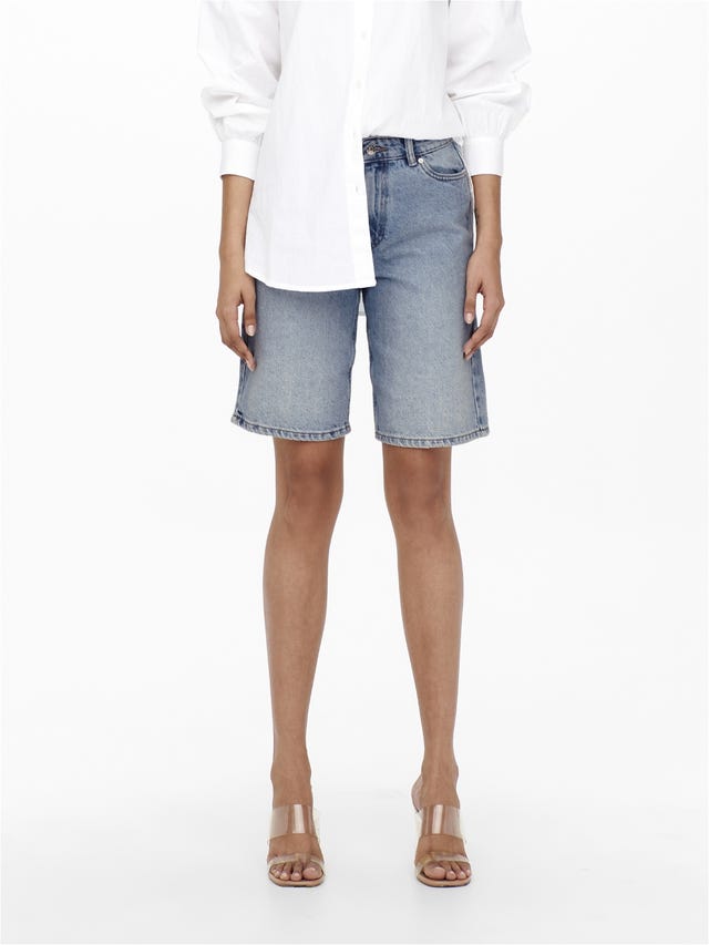 ONLY ONLSonny hw wide Jeansshorts - 15256709