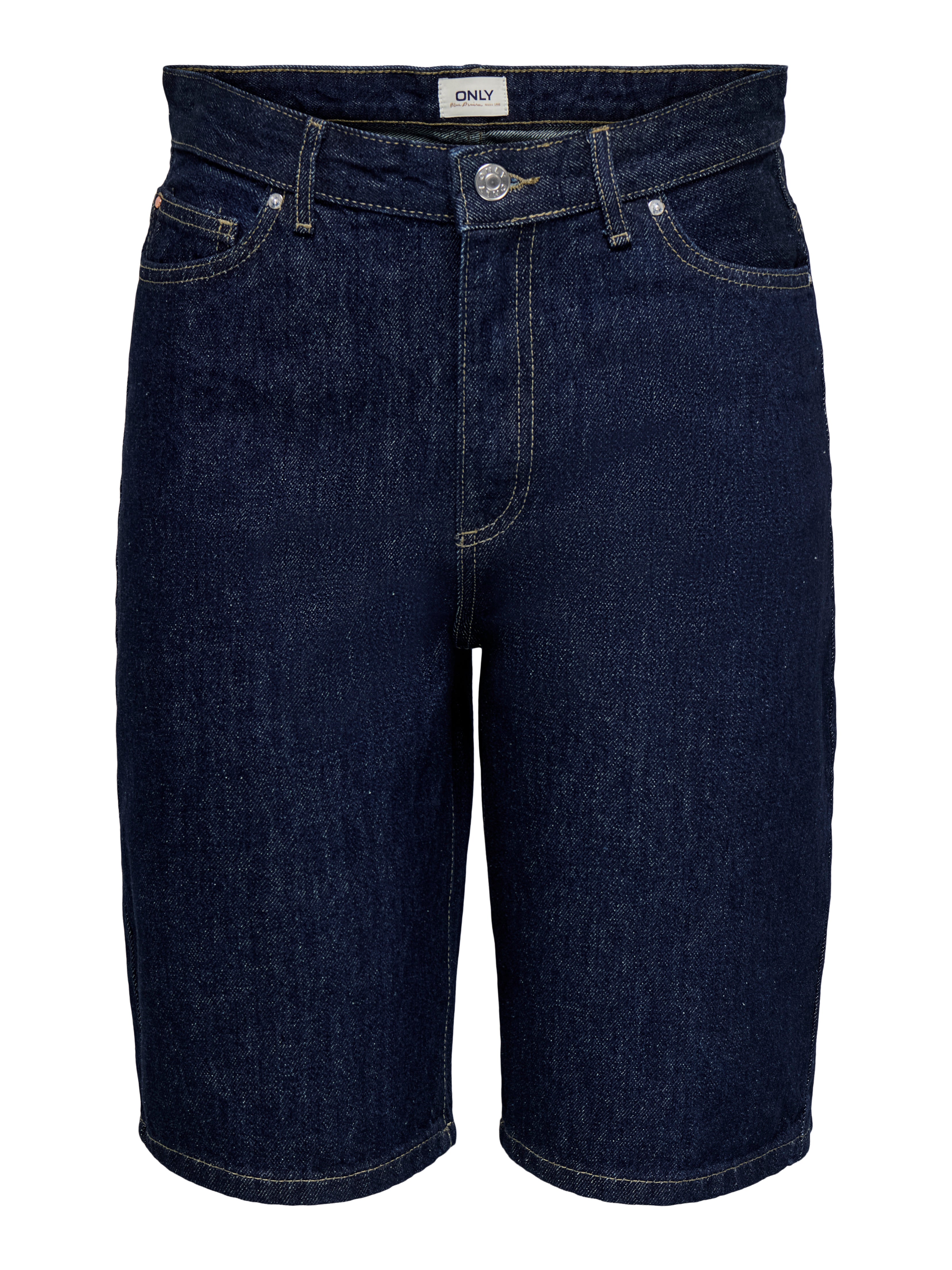 Thumbnail - Onlsonny Hohe Taille Normal Geschnitten Jeans-shorts