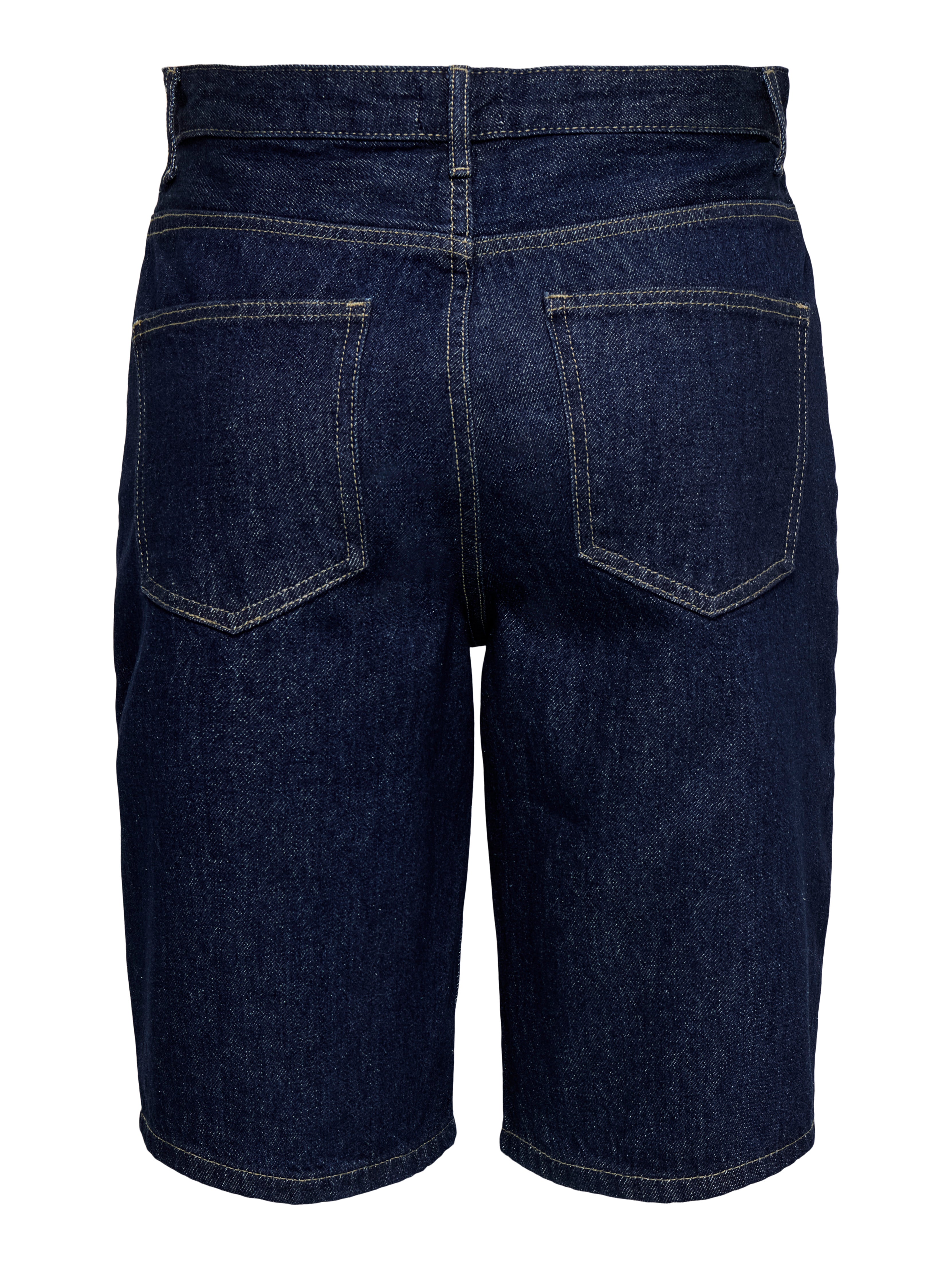 Thumbnail - Onlsonny Hohe Taille Normal Geschnitten Jeans-shorts