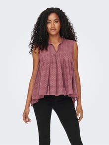 ONLY Sleeveless top -Rose Brown - 15256739
