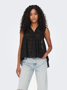 ONLY Sleeveless top -Black - 15256739