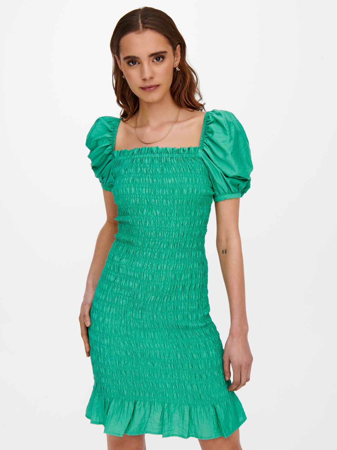 Short sleeved smock Dress with 50 