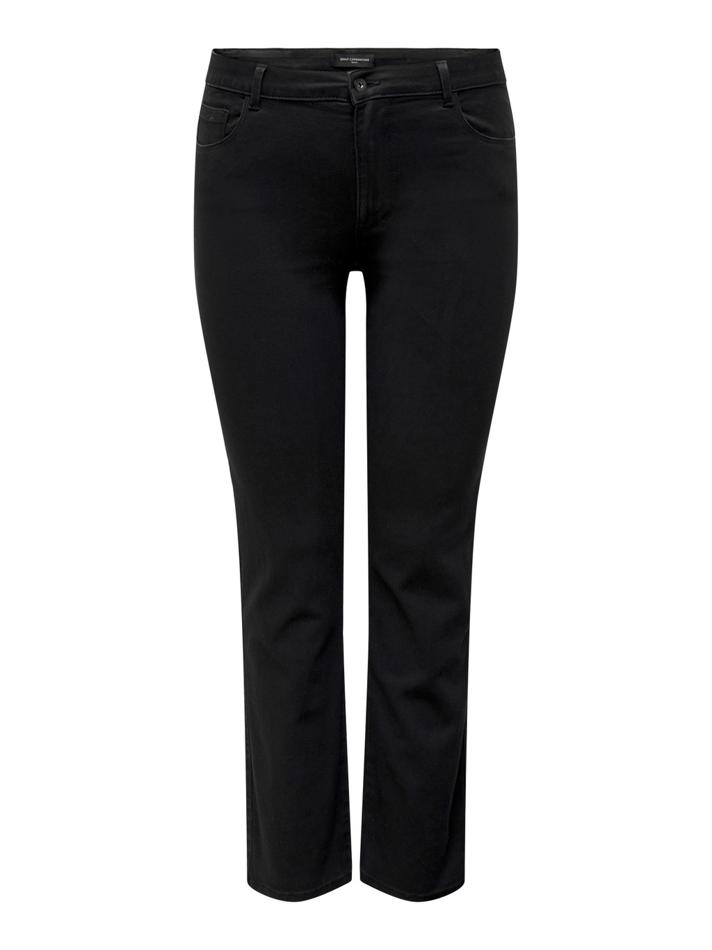 Curvy CARAugusta Highwaisted Straight Fit Jeans Black ONLY curvy-caraugusta-highwaisted-straight-fit-jeans-black-only