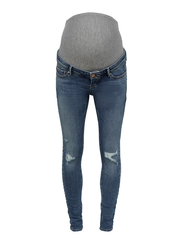ONLY Skinny Fit Destroyed hems Jeans - 15256821