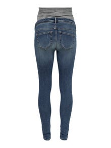 ONLY Jeans Skinny Fit Ourlé destroy -Medium Blue Denim - 15256821