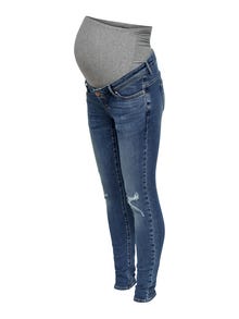 ONLY OLMCORAL Skinny Fit Džíny -Medium Blue Denim - 15256821