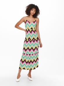 ONLY ONLALMA Long dress -Cloud Dancer - 15256836