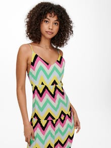 ONLY ONLALMA Long dress -Cloud Dancer - 15256836