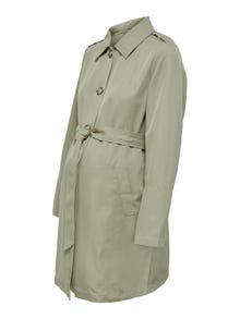 ONLY Mama de couleur unie Trench -Slate Green - 15256984