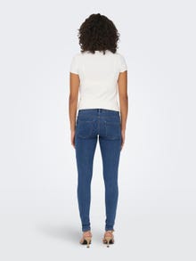 ONLY Skinny Fit Mid waist Jeans -Medium Blue Denim - 15257023