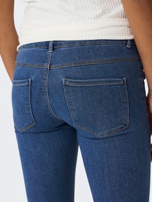 ONLY Skinny Fit Mid waist Jeans -Medium Blue Denim - 15257023