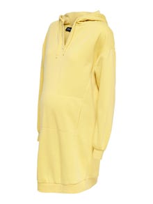 ONLY Robe courte Regular Fit Sweat à capuche -Jojoba - 15257030