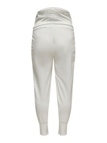 ONLY Mama solid colored Sweatpants -Cloud Dancer - 15257036