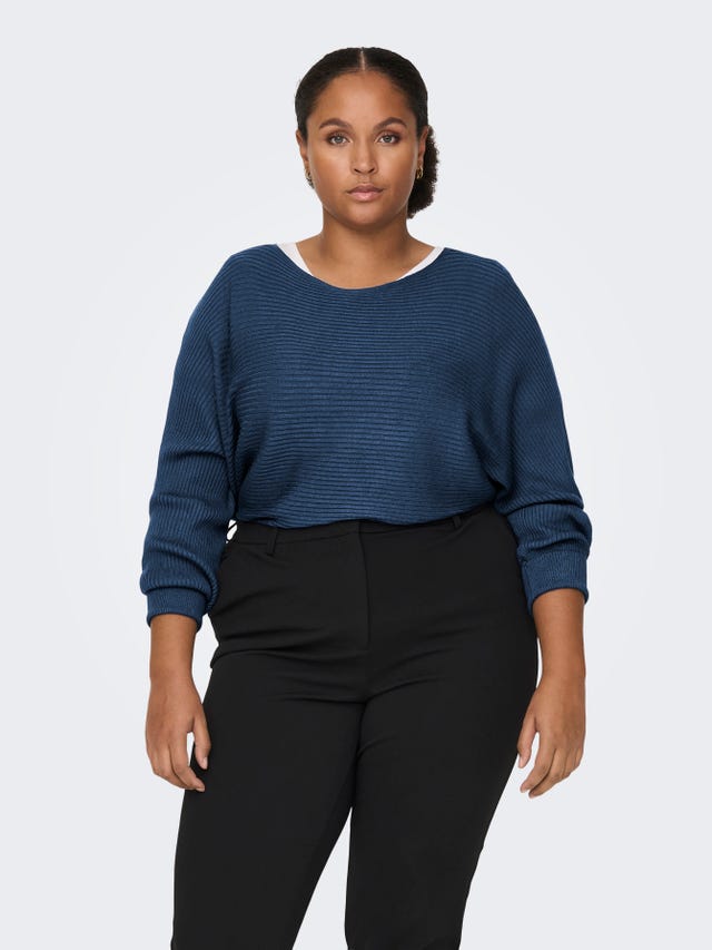 ONLY Pull-overs Col bateau - 15257227