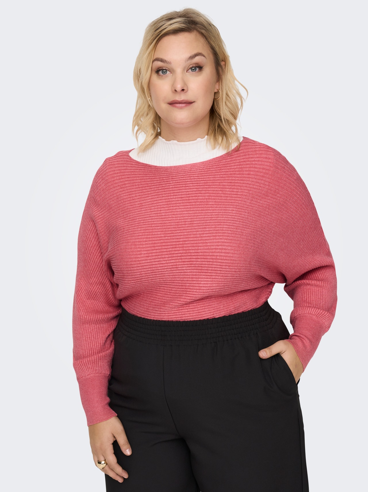 ONLY Boothals Pullover -Tea Rose - 15257227