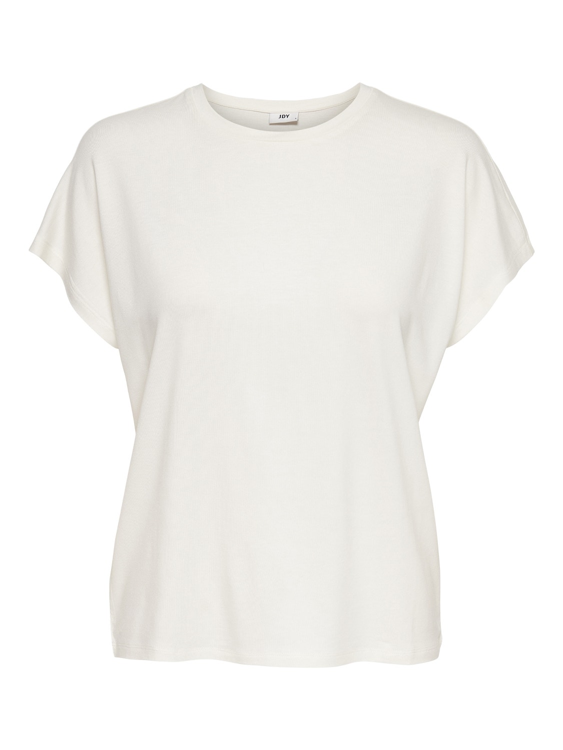 ONLY Enfärgad T-shirt -Cloud Dancer - 15257232
