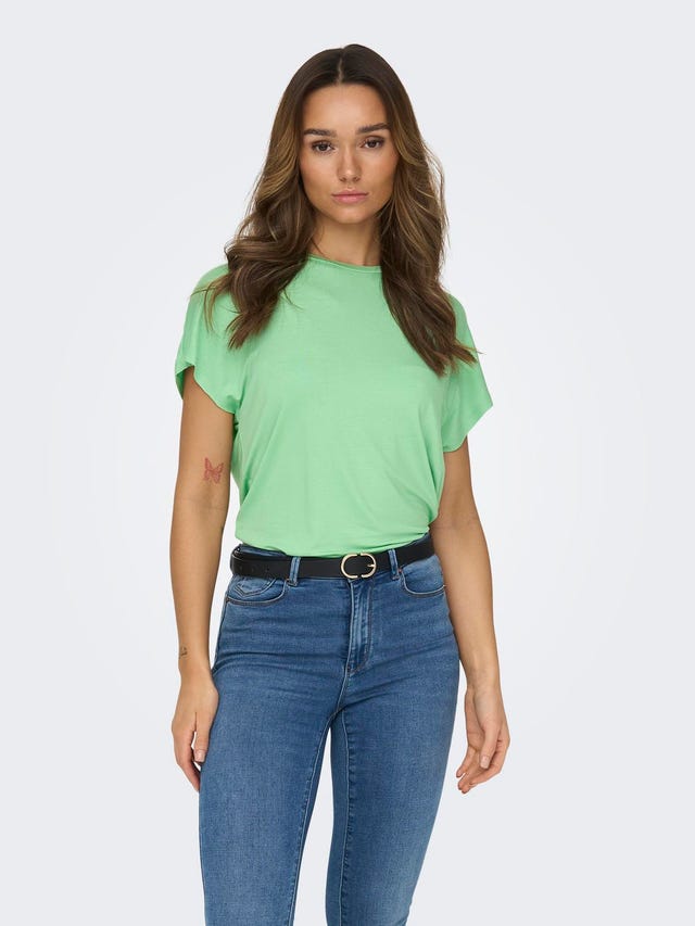 ONLY Regular Fit Round Neck Top - 15257232