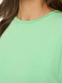 ONLY Effen gekleurde T-shirt -Absinthe Green - 15257232