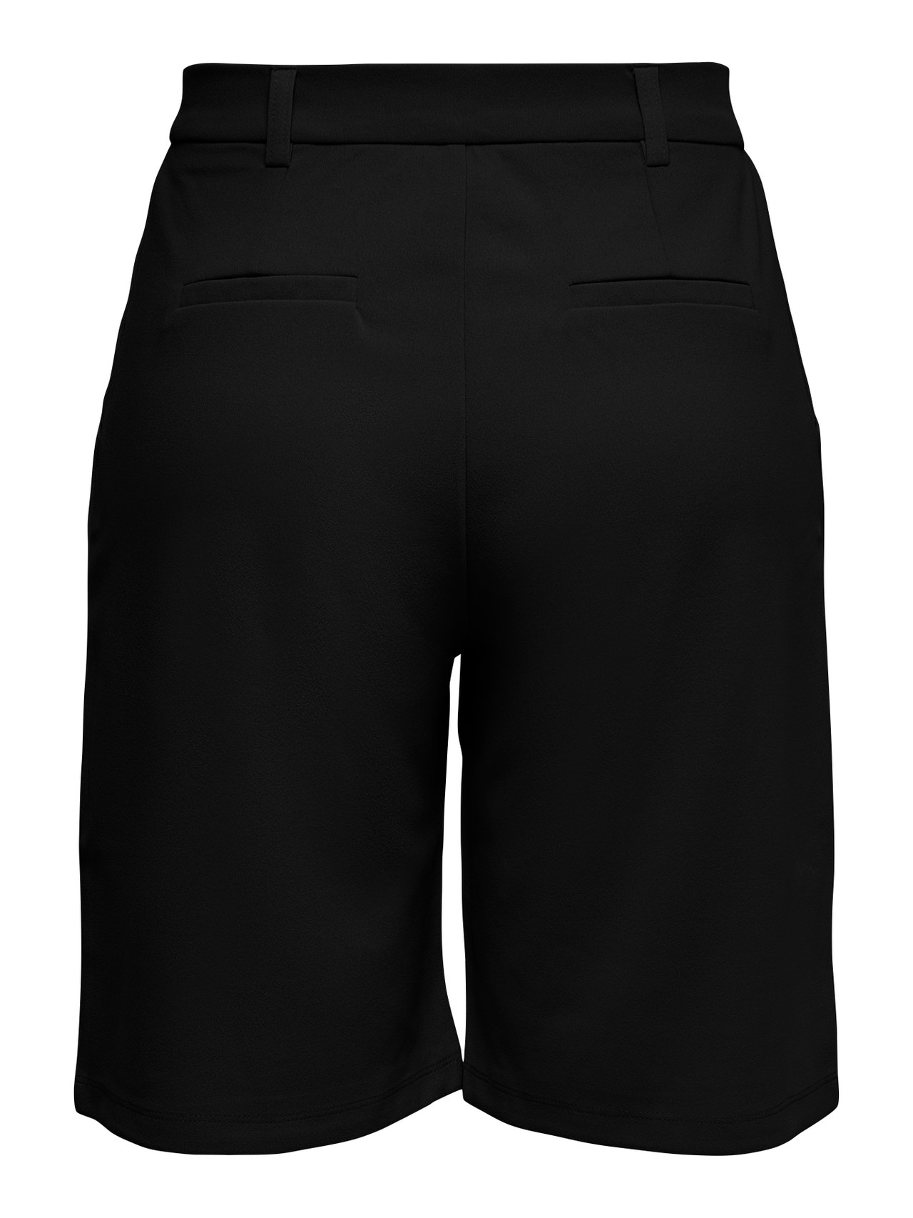 ONLY Regular fit Mid waist Shorts -Black - 15257249