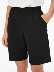 ONLY Shorts Regular Fit Taille moyenne -Black - 15257249
