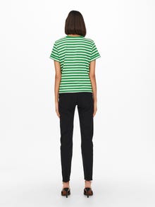 ONLY Patroon T-shirt -Medium Green - 15257359